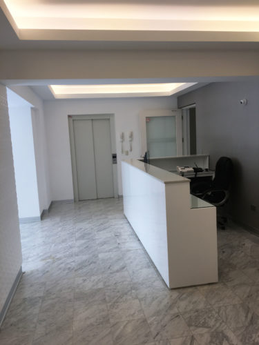 Recepción Edificio Eucaliptos